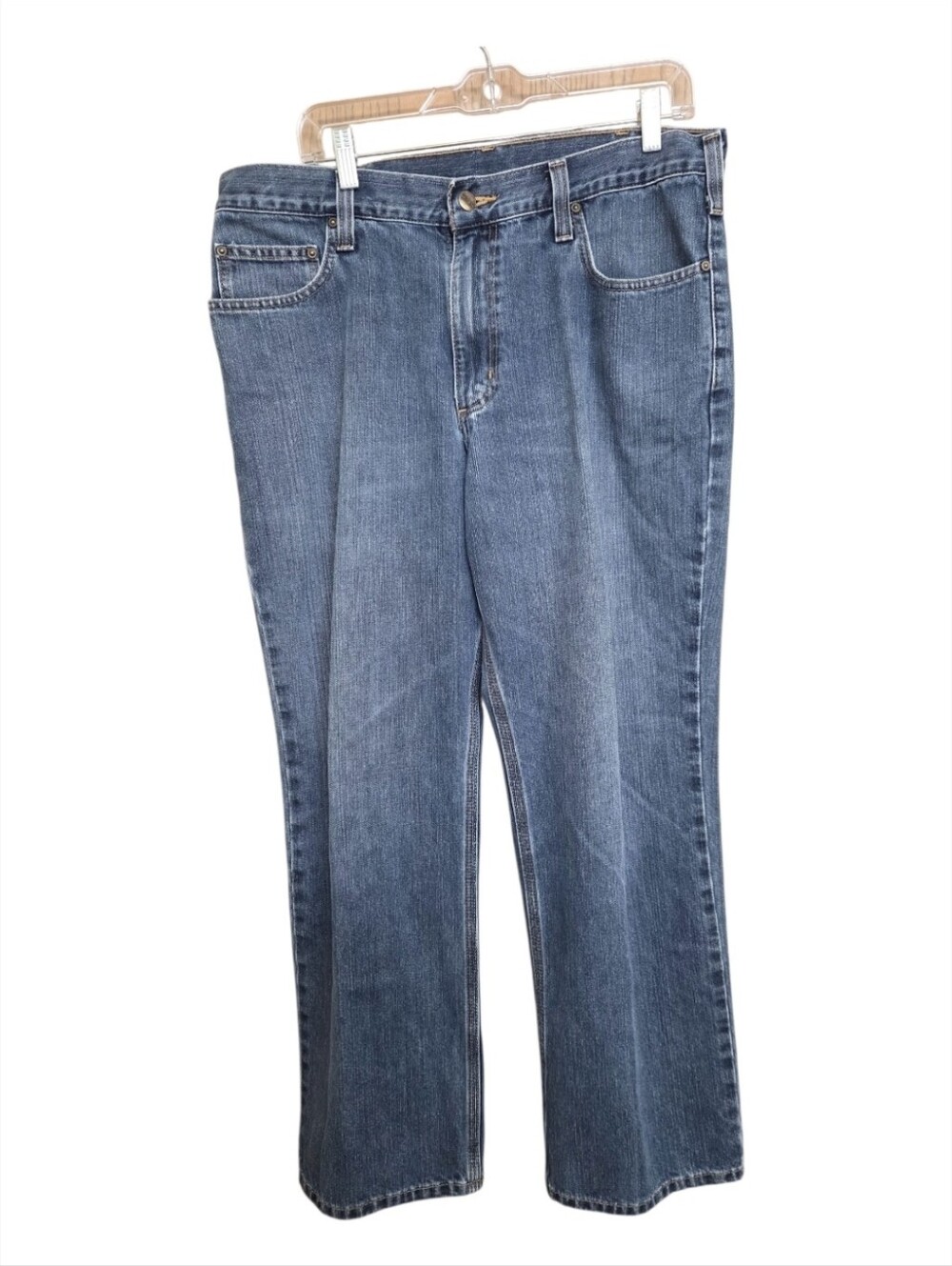 Carhartt Men’s Flexed Fit Blue Jeans Size 36x30 Straight Leg Workwear